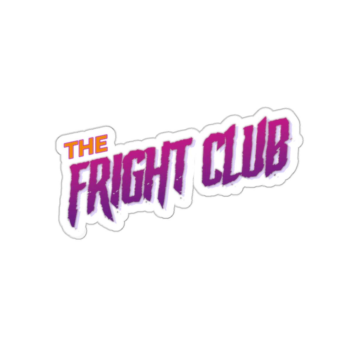 Fright Club Sticker