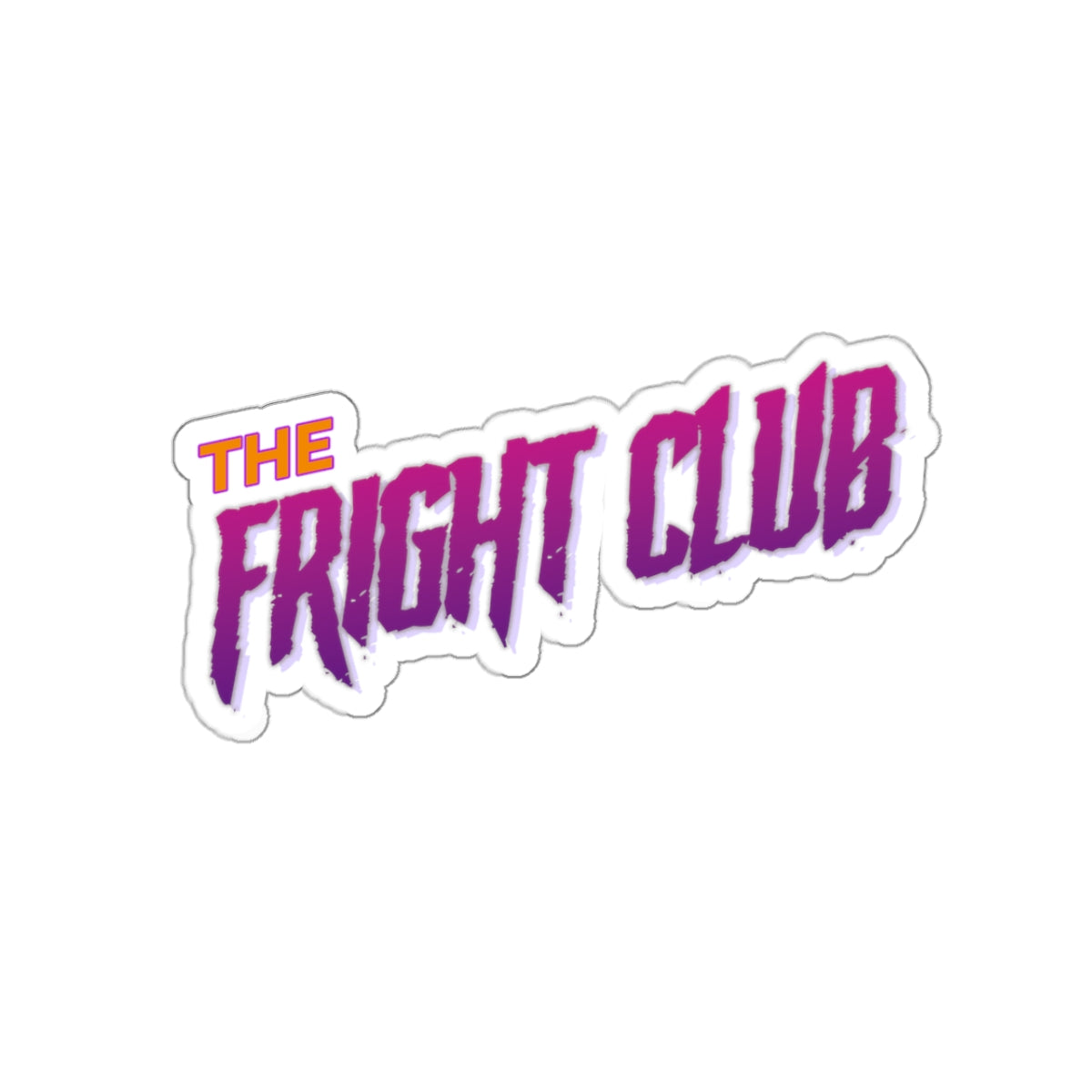 Fright Club Sticker