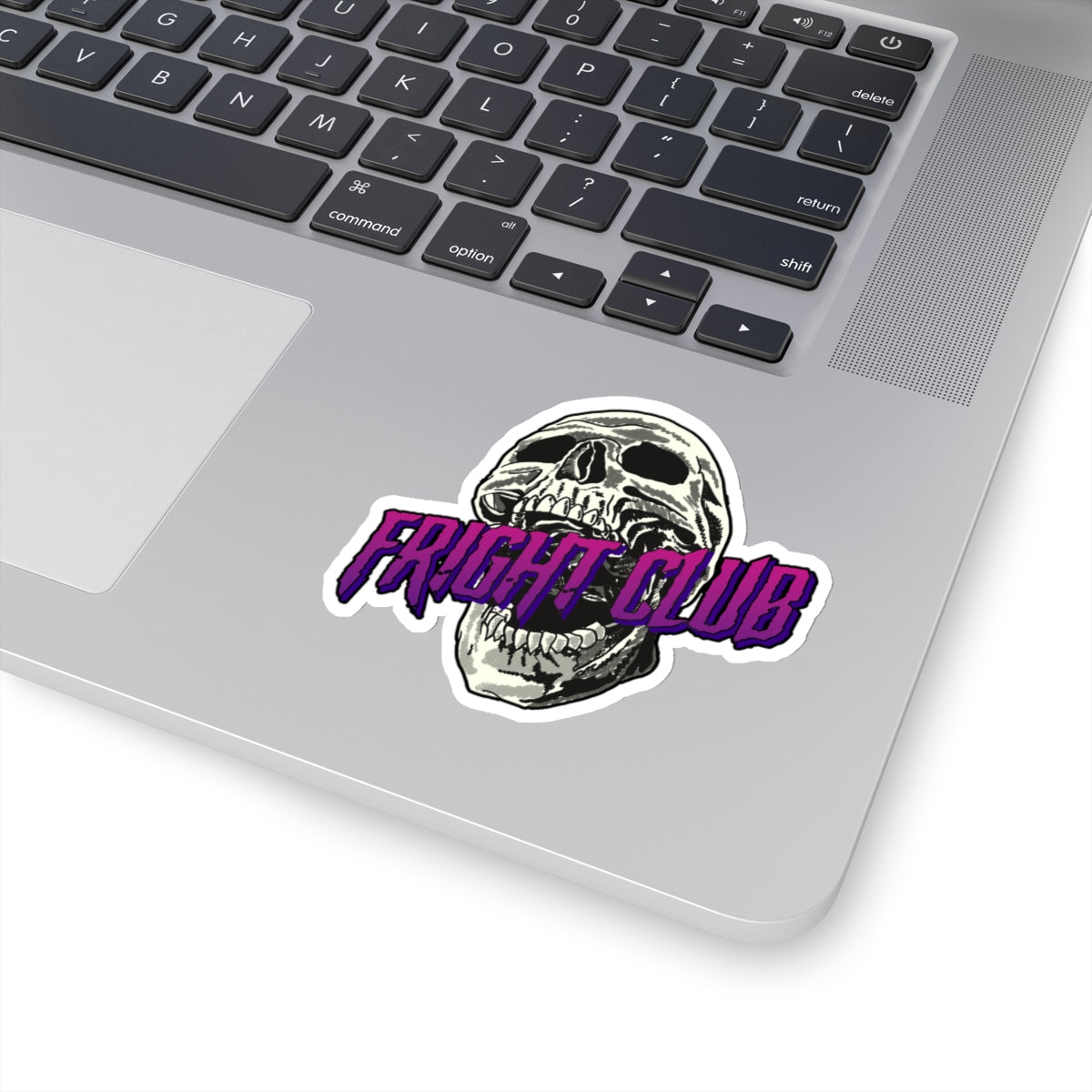 Fright Club Skull Sticker