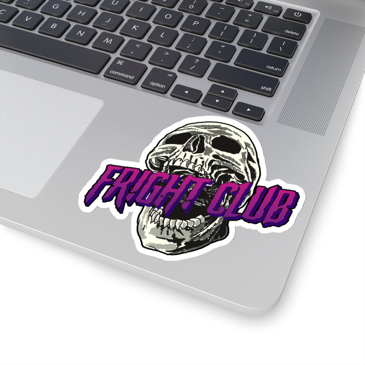 Fright Club Skull Sticker