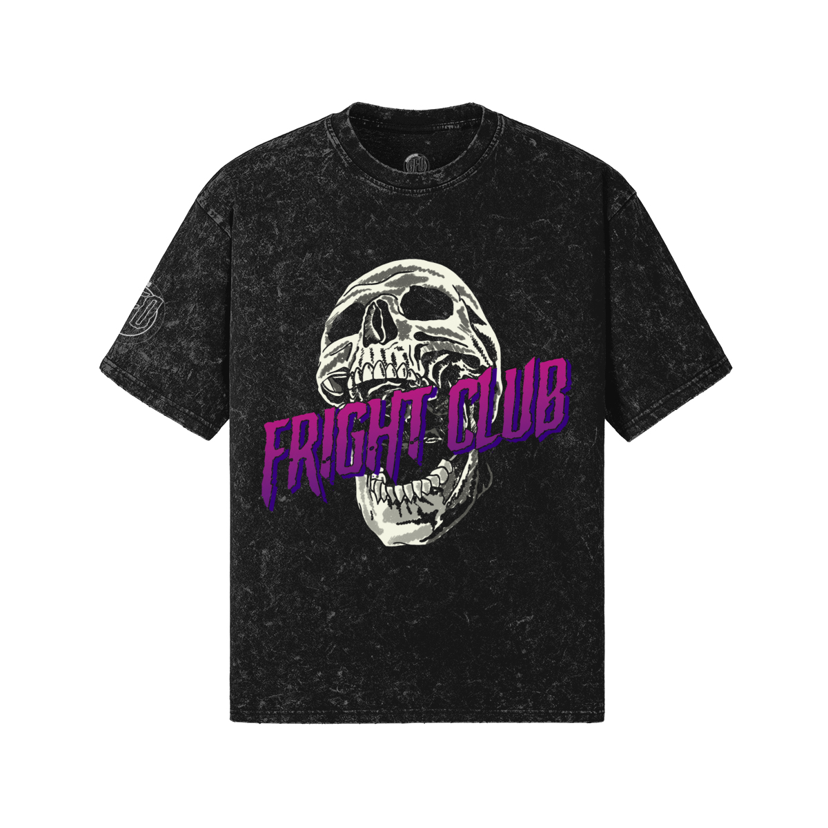 Fright Club Snow Wash Loose-Fit Tee