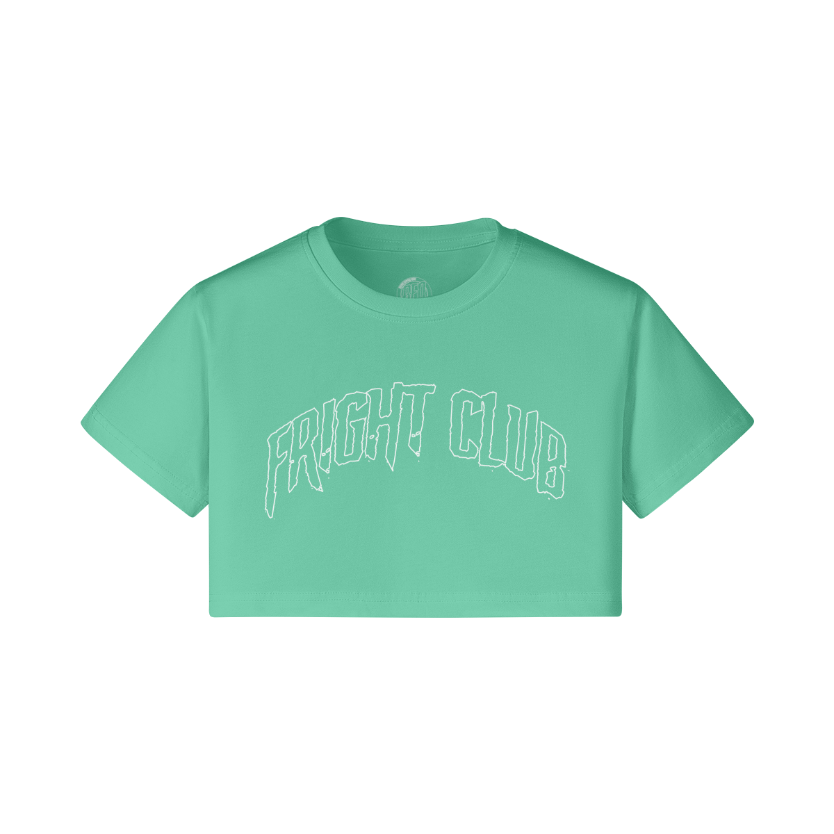 Fright Club Ladies Short Crop Tee