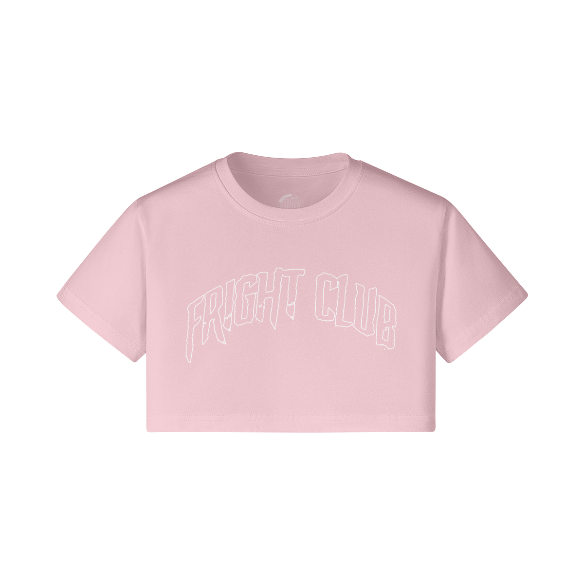 Fright Club Ladies Short Crop Tee