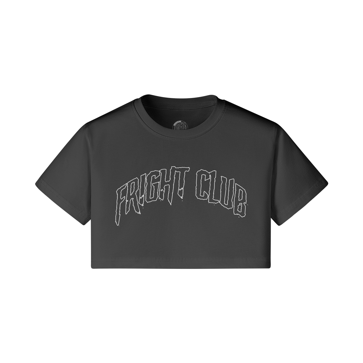 Fright Club Ladies Short Crop Tee