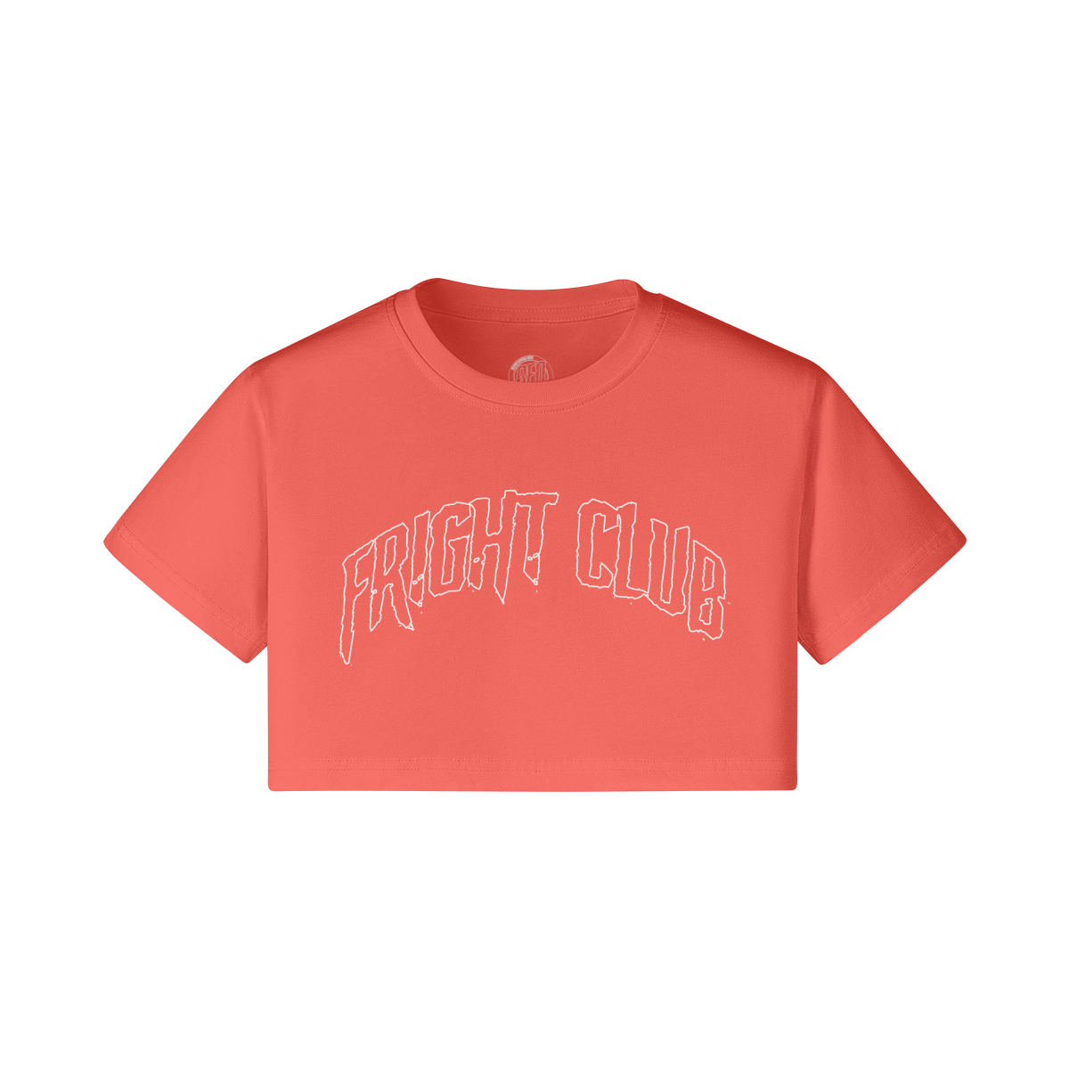 Fright Club Ladies Short Crop Tee