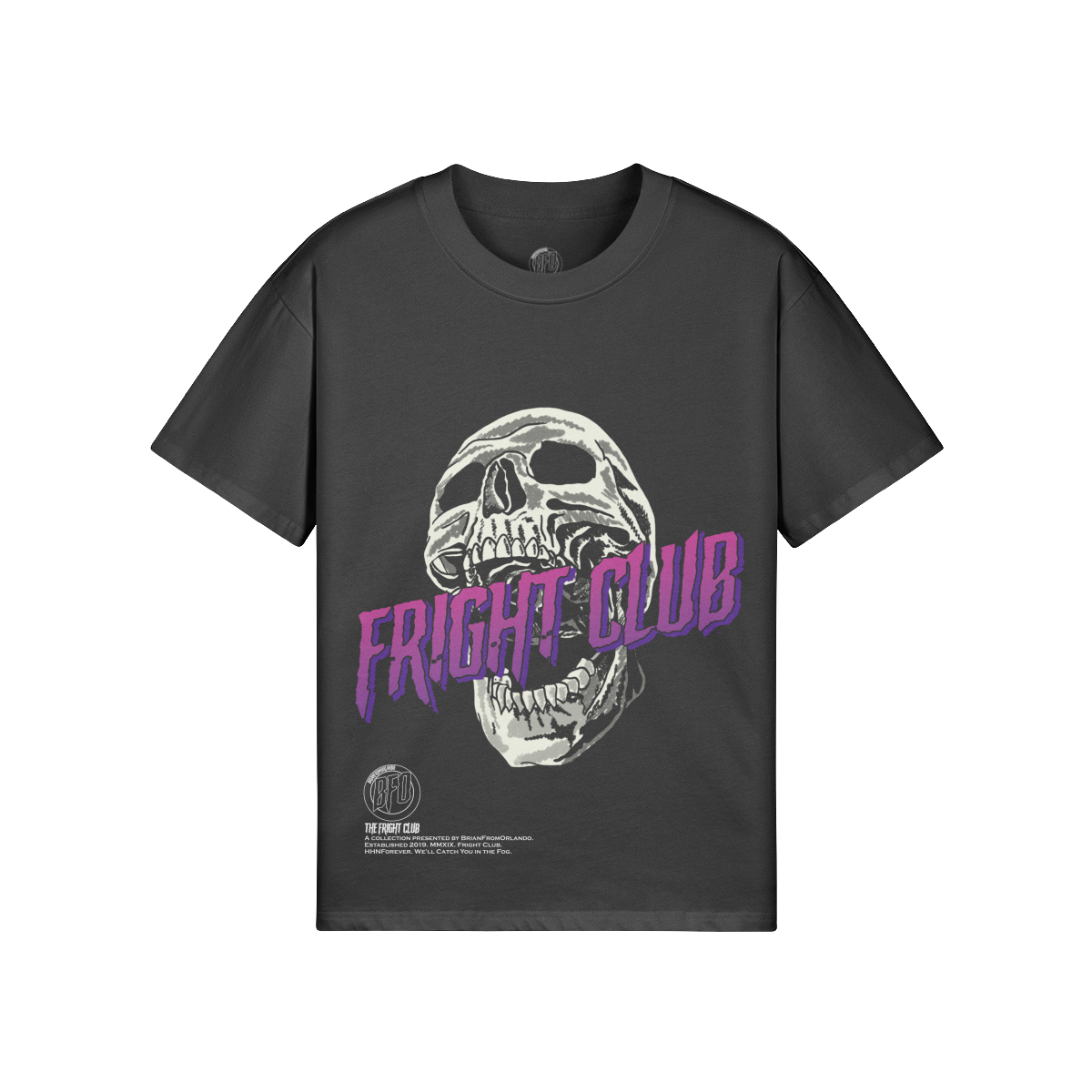 Fright Club Oversized Tee