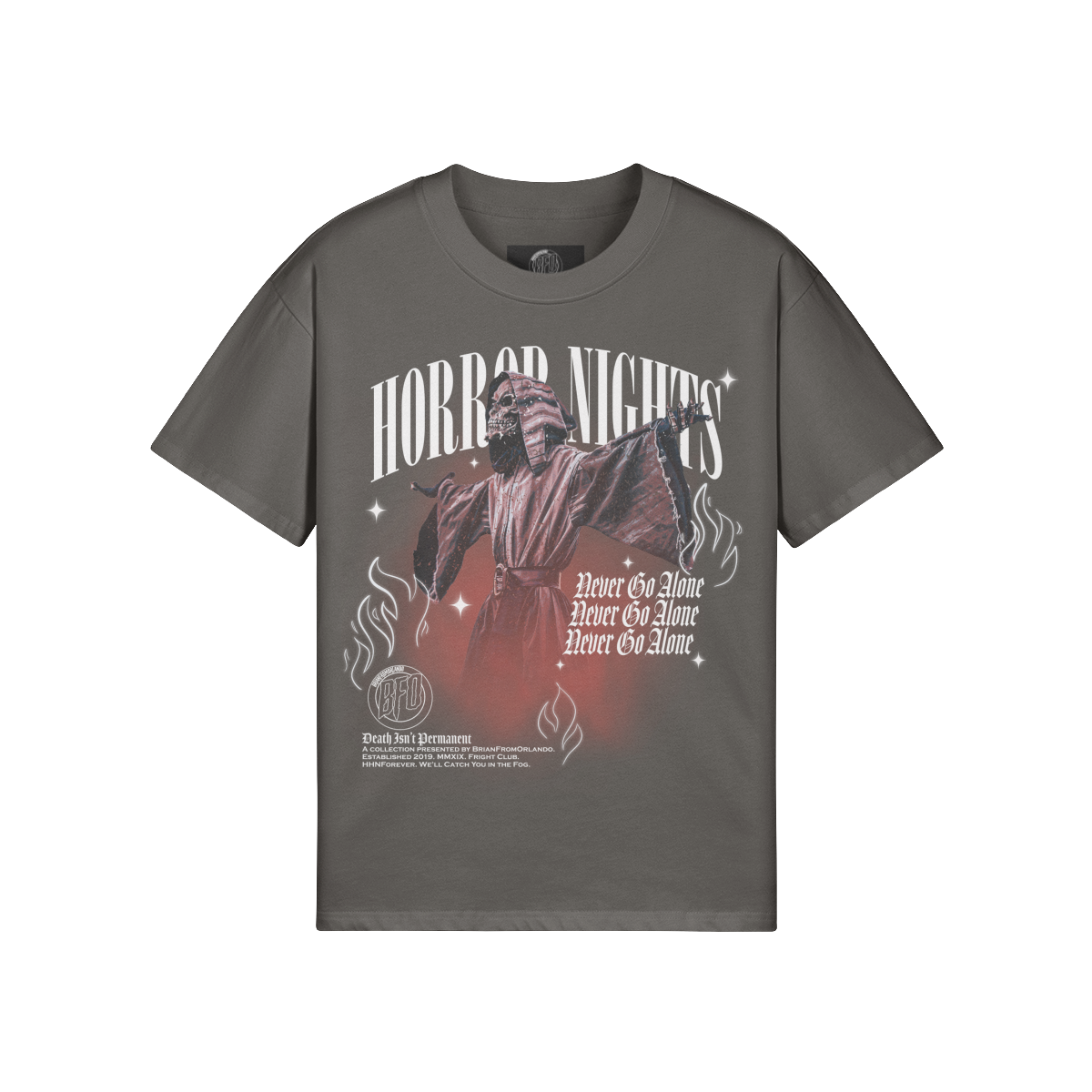 Flames Oversized Tee