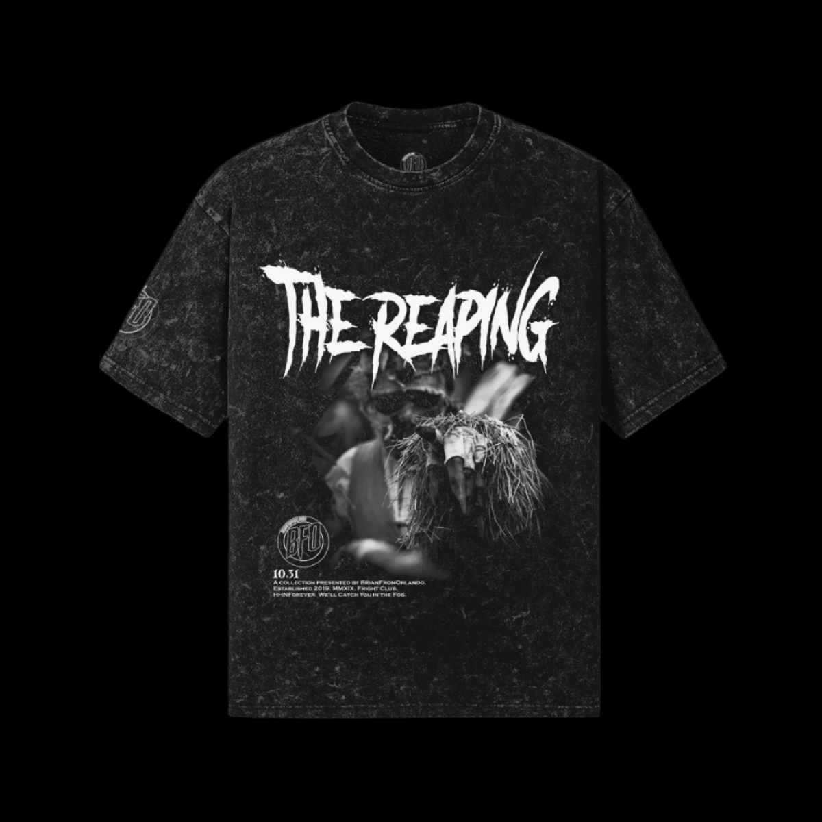 Reaping Snow Wash Loose Fit Tee