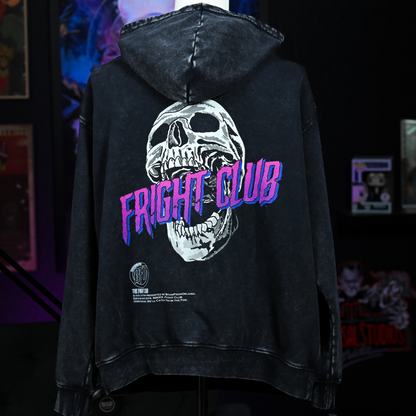 Fright Club Skull Oversized Hoodie