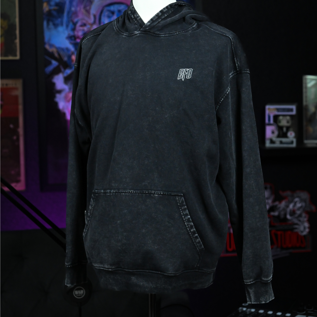Fright Club Skull Oversized Hoodie