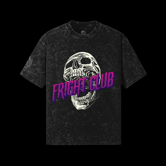 Fright Club Snow Wash Loose-Fit Tee