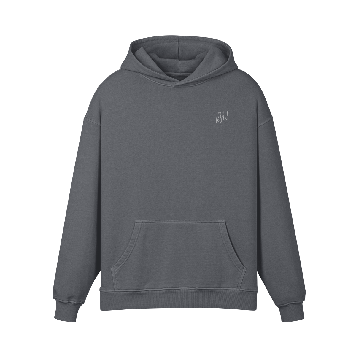 Fright Club Skull Oversized Hoodie
