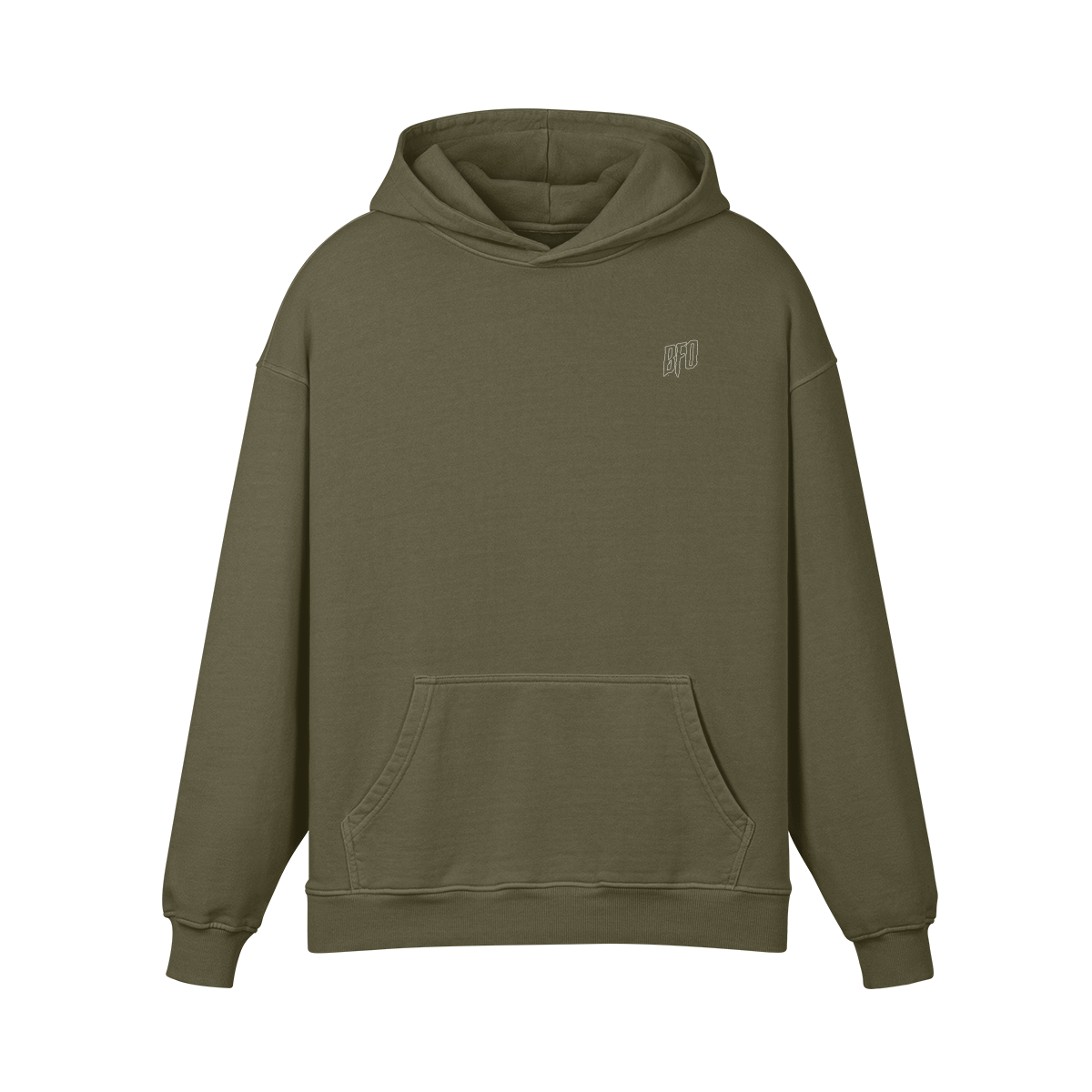 Fright Club Skull Oversized Hoodie