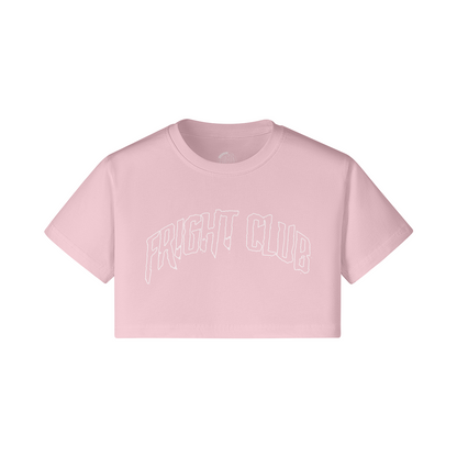 Fright Club Ladies Short Crop Tee