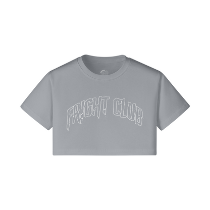 Fright Club Ladies Short Crop Tee