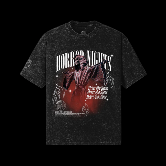 Flames Snow Wash Loose Fit Tee