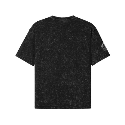 Flames Snow Wash Loose Fit Tee